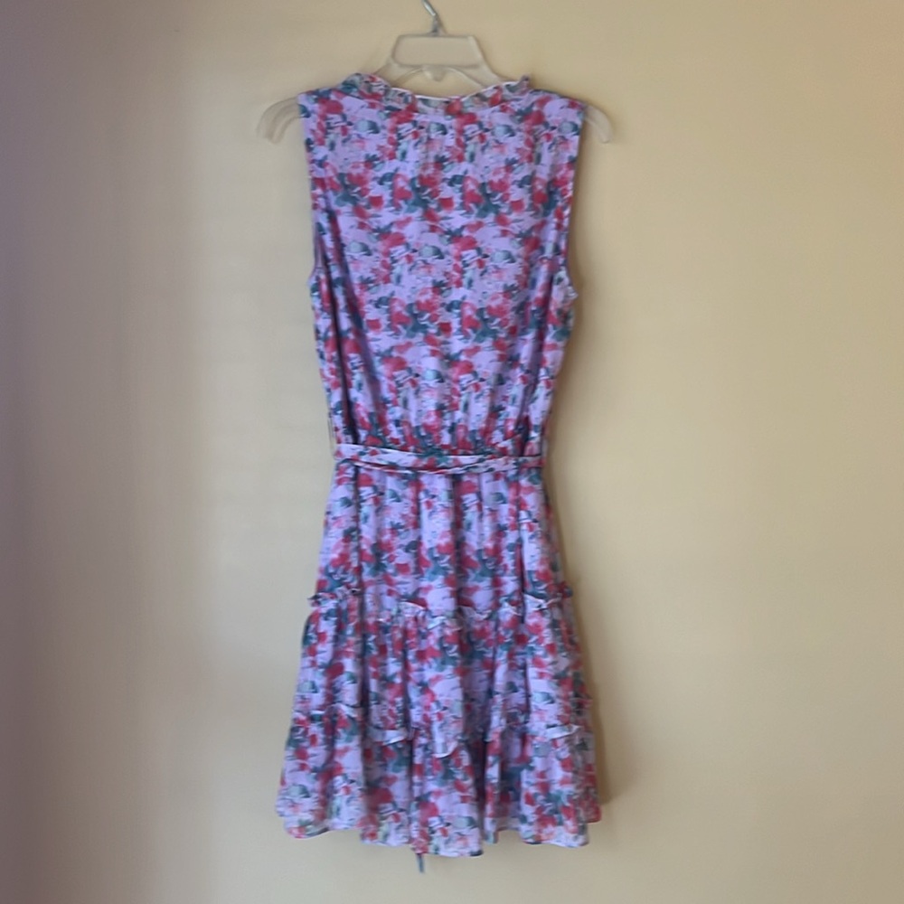 I100% lightweight polyester summer dress sz L - Picture 6 of 9
